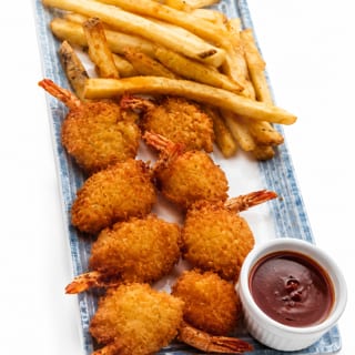 Coconut Shrimp With Fries