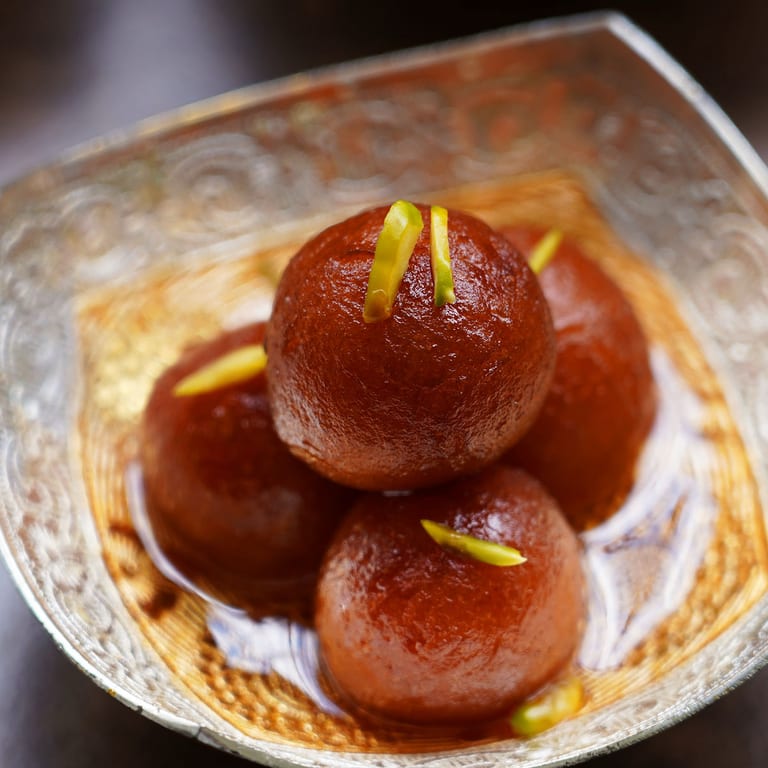 Indulge in our gulab jamun