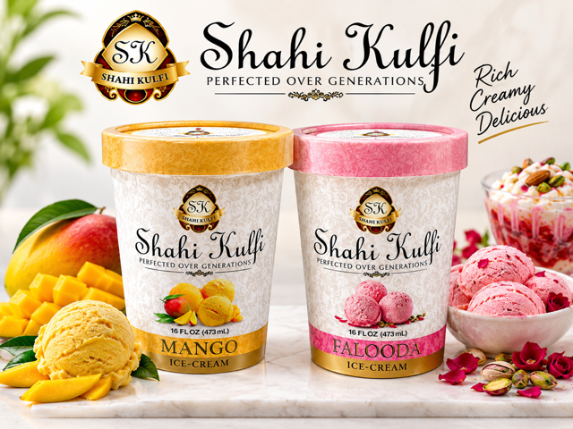 Shahi Ice Cream 16oz Bucket.