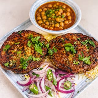 Chicken Chapli Kabab