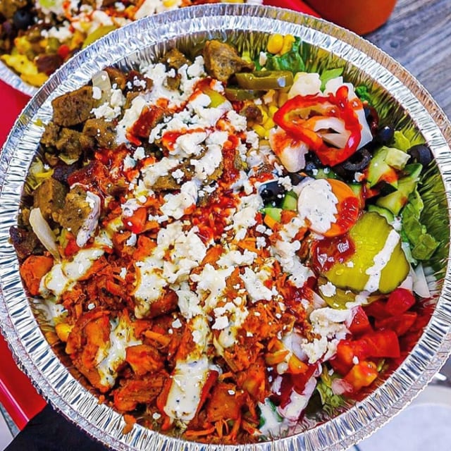 Chicken Over Rice.