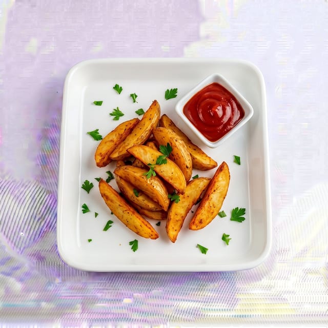 Potato Wedges.