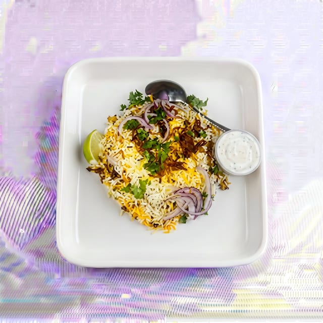 Bombay Chicken Biryani.