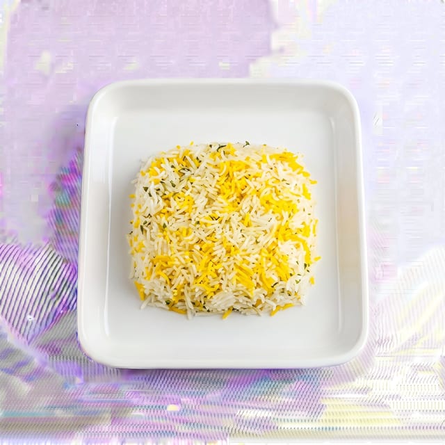 Plain Basmati Rice.