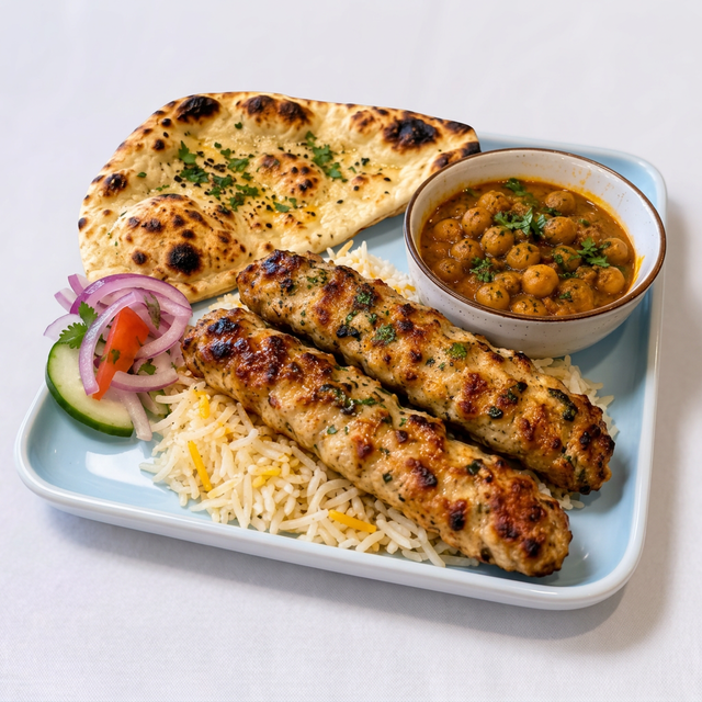 Chicken Reshmi Kabab.