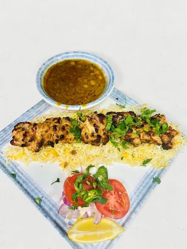 Chicken Malai Boti.