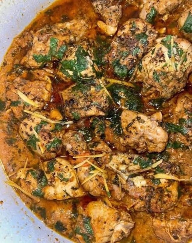 Original Butt Chicken Karahi.