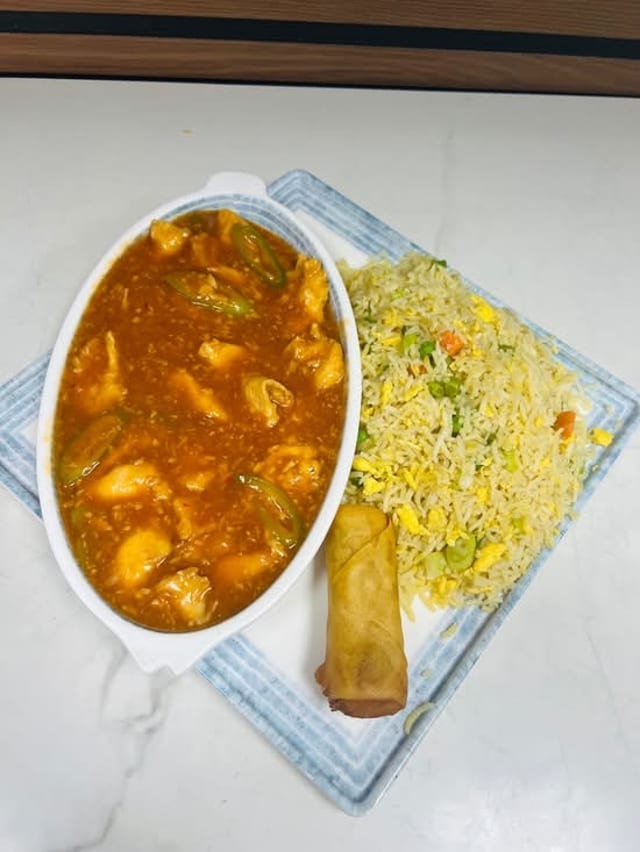 Chicken Munchurian.