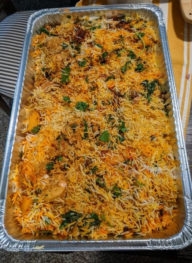 Bombay Chicken Biryani.