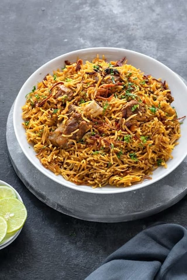 Mutton Biryani.