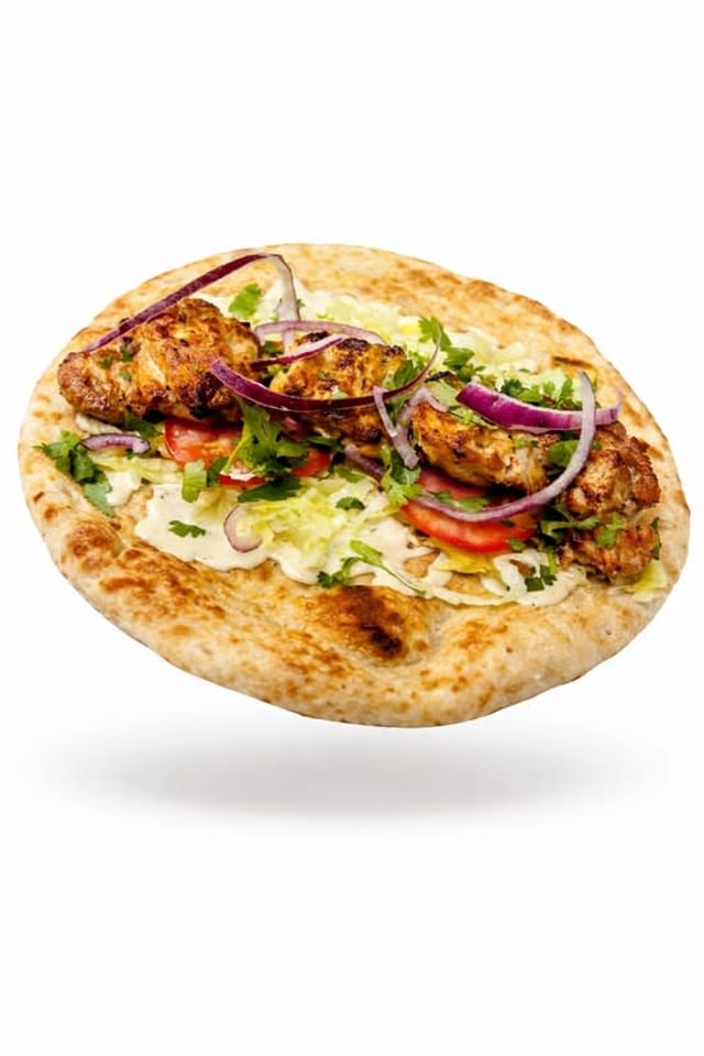 Malai Boti Roll.